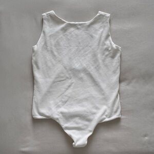 All Saints white cotton bodysuit